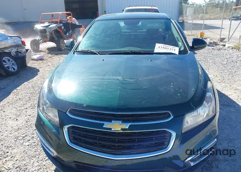 2015 Chevrolet Cruze 1Lt Auto из США, поврежденный, VIN 1G1PC5SB5F7112027